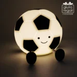 Lampada in silicone pallone da calcio con luce LED multicolore ricaricabile USB - immagine 9