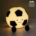 Lampada in silicone pallone da calcio con luce LED multicolore ricaricabile USB - immagine 7