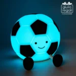 Lampada in silicone pallone da calcio con luce LED multicolore ricaricabile USB - immagine 5