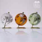 Mappamondo vetro 10 cm - 3 colori assortiti Amici di Cuorematto