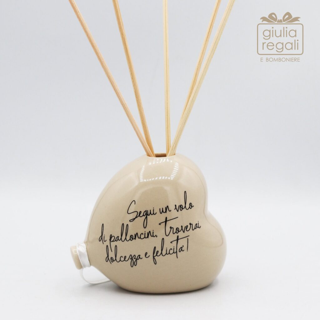Profumatore Palloncino Cuore Beige