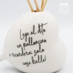 Profumatore Palloncino Cuore Bianco - immagine 2