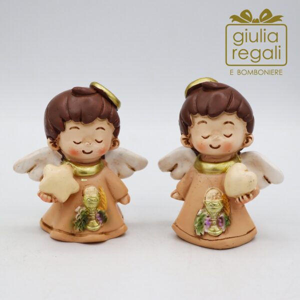Angioletti Comunione in resina assortiti - altezza 7 cm