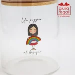 Barattolo in vetro La Tipa per Cuorematto