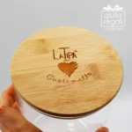 Barattolo in vetro La Tipa per Cuorematto