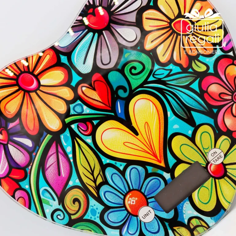 Bilancia da cucina digitale Cuorematto Cuori&Fiori