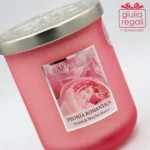 Candela profumata Peonia e Muschio Bianco - Peonia romantica 340 g