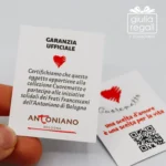 Bomboniera Barattolo di Miele dentro Scatola in Bamboo nastro Bianco - Cuorematto - immagine 8