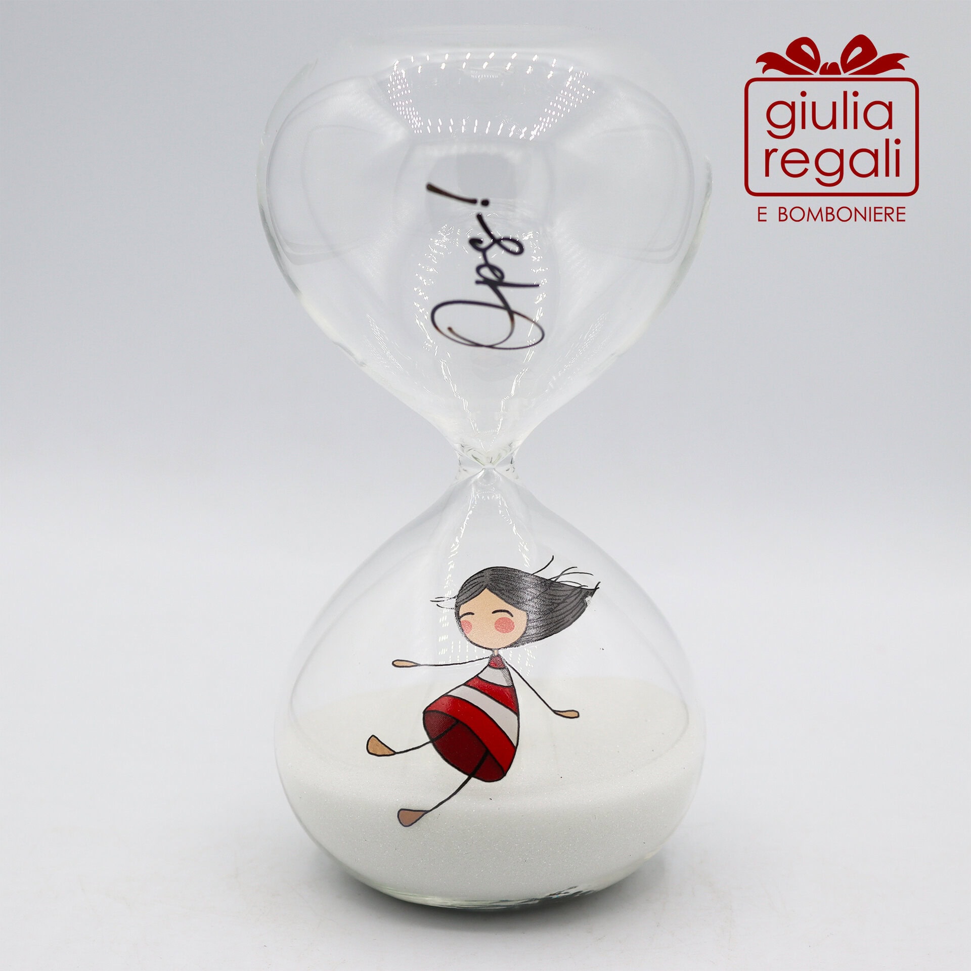 Clessidra La Tipa 15 minuti Cuorematto - 01 Clessidra La Tipa 15 minuti Cuorematto