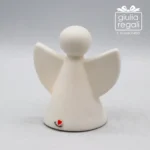 Lampada Angelo LED in porcellana - Cuorematto 8,5 cm