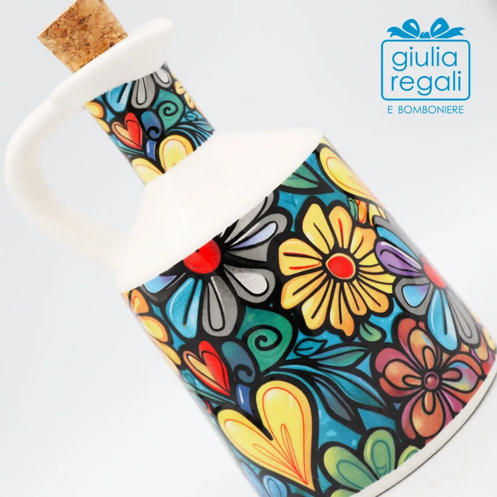 Oliera Cuorematto 350 ml Cuori&Fiori