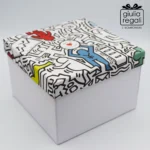 Oliera in ceramica con piattino Collezione Graffiti Cuorematto