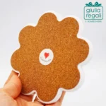 Oliera in ceramica con sottopiatto cuori Cuorematto