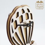 Orologio in legno mongolfiera Cuorematto