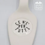 Paletta per dolci in ceramica con scritta