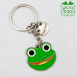 Portachiavi rana smaltato