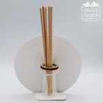 Profumatore ambiente in metallo foglie verdi - Made in Italy - immagine 5