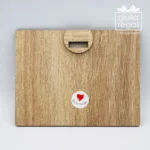 Quadretto in legno Piccolo Principe aereo volpe con frase - immagine 3