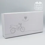 Tagliapizza moto Cuorematto nera e arancione