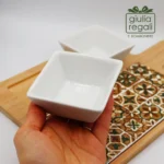 Tagliere con 2 piattini Cuorematto linea Amalfi