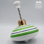 Trottola profumatore in porcellana Verde