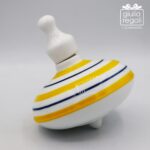 Trottola profumatore in porcellana Gialla