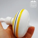 Trottola profumatore in porcellana Gialla - immagine 4