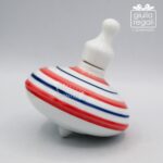 Trottola profumatore in porcellana Rossa