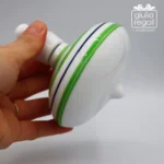 Trottola profumatore in porcellana Verde