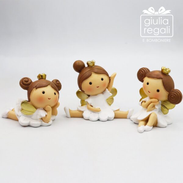 Bomboniere Statuina ballerina fatina principessa assortita 5 cm