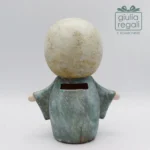 Salvadanaio bambola giapponese Yuuko in resina - 16 cm