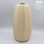 Vaso in porcellana con linea oro Inoka Home Milano