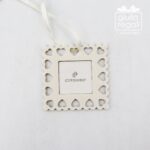 Bomboniera mini quadretto con cuoricini
