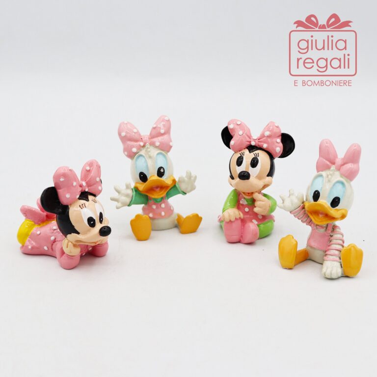 Statuine Minni e Paperina baby